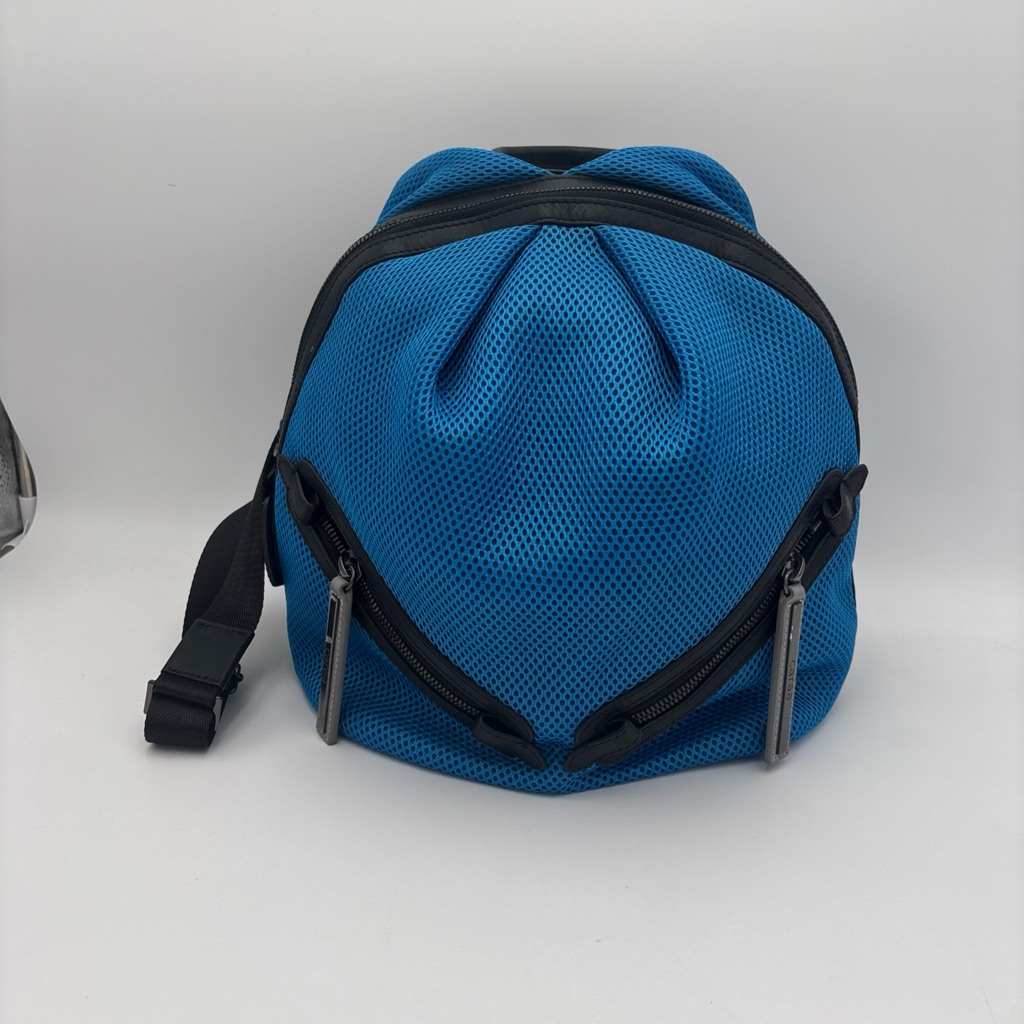 Caraa Blue And Black Backpack
